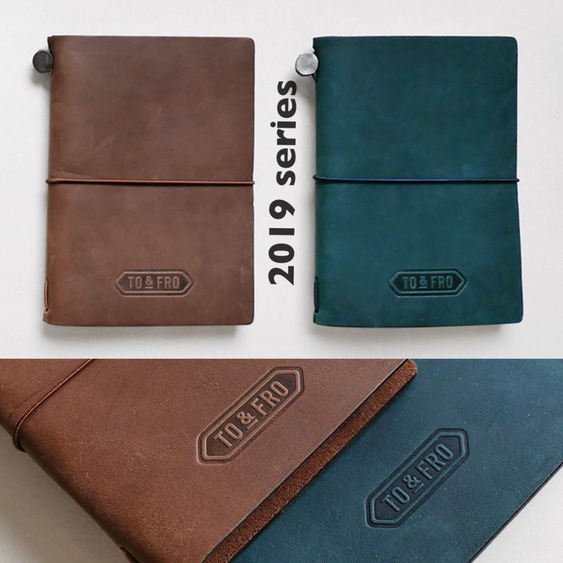 Traveler's Notebook Starter Kit Passport Size X TO&FRO [07100-754] - Blue (2019)